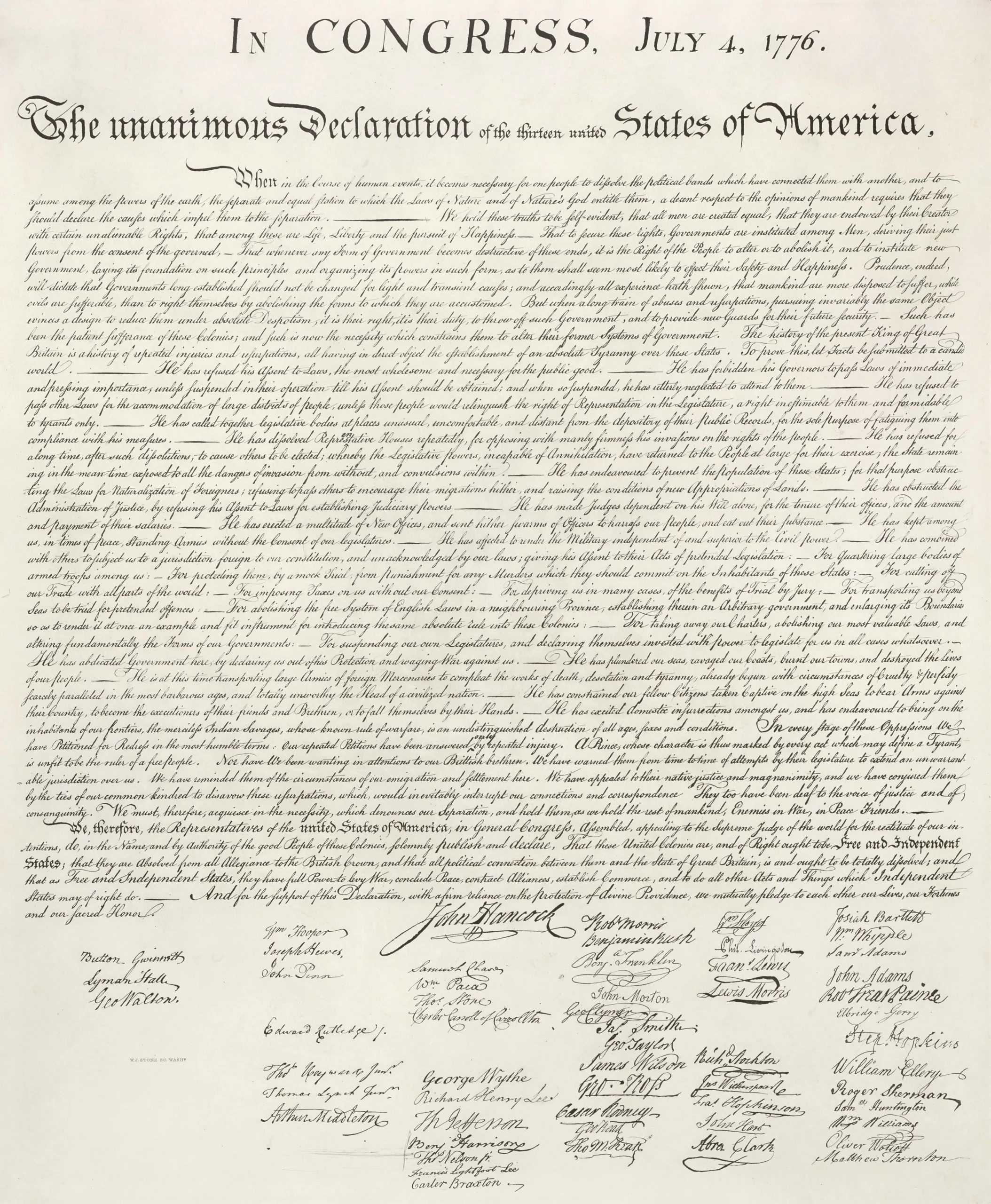 United States Declaration of Independence